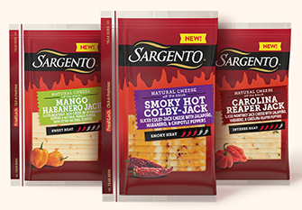 Sargento hot and spicy cheese slices