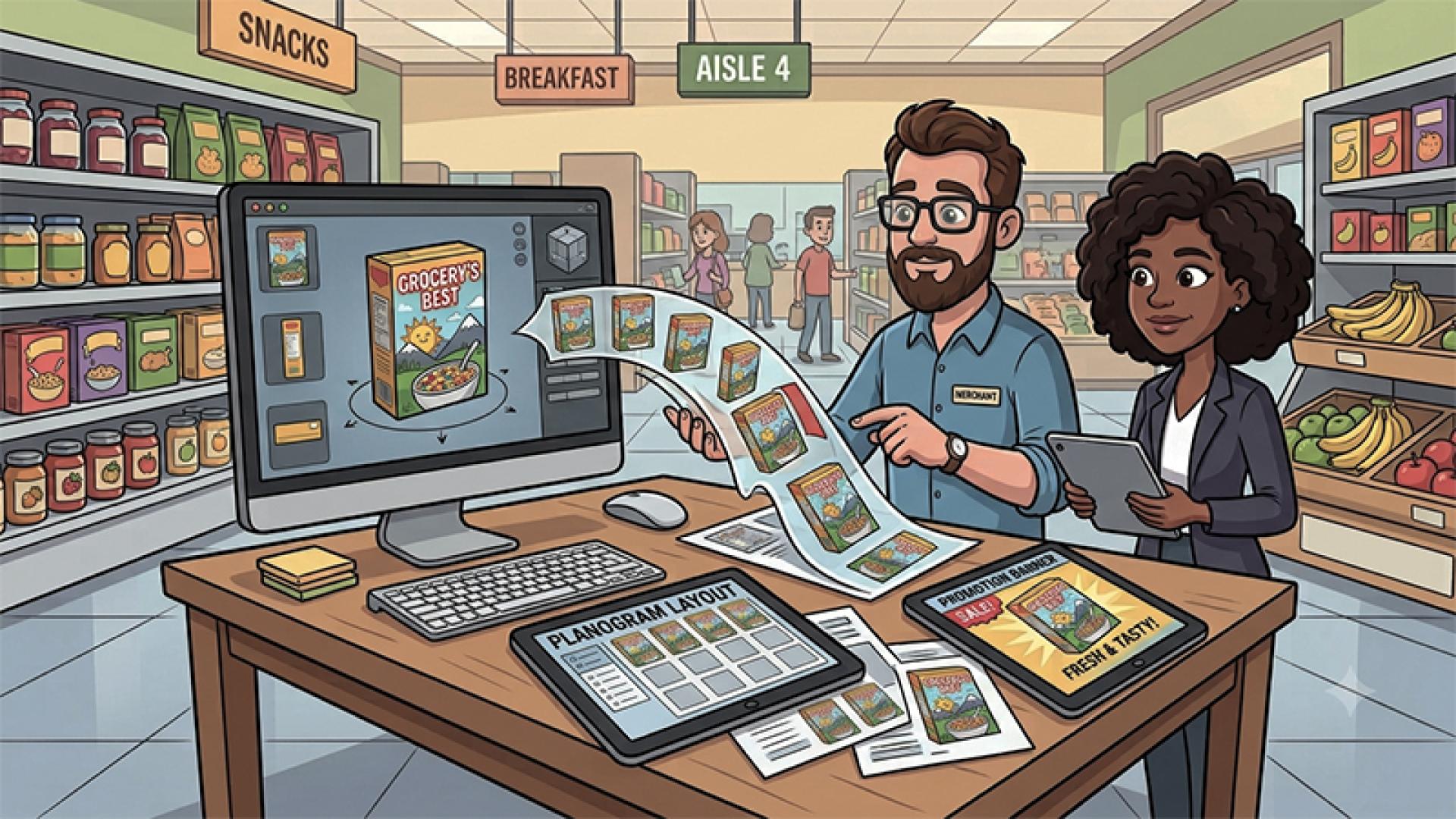 3D product renderings enable a full range of image assets