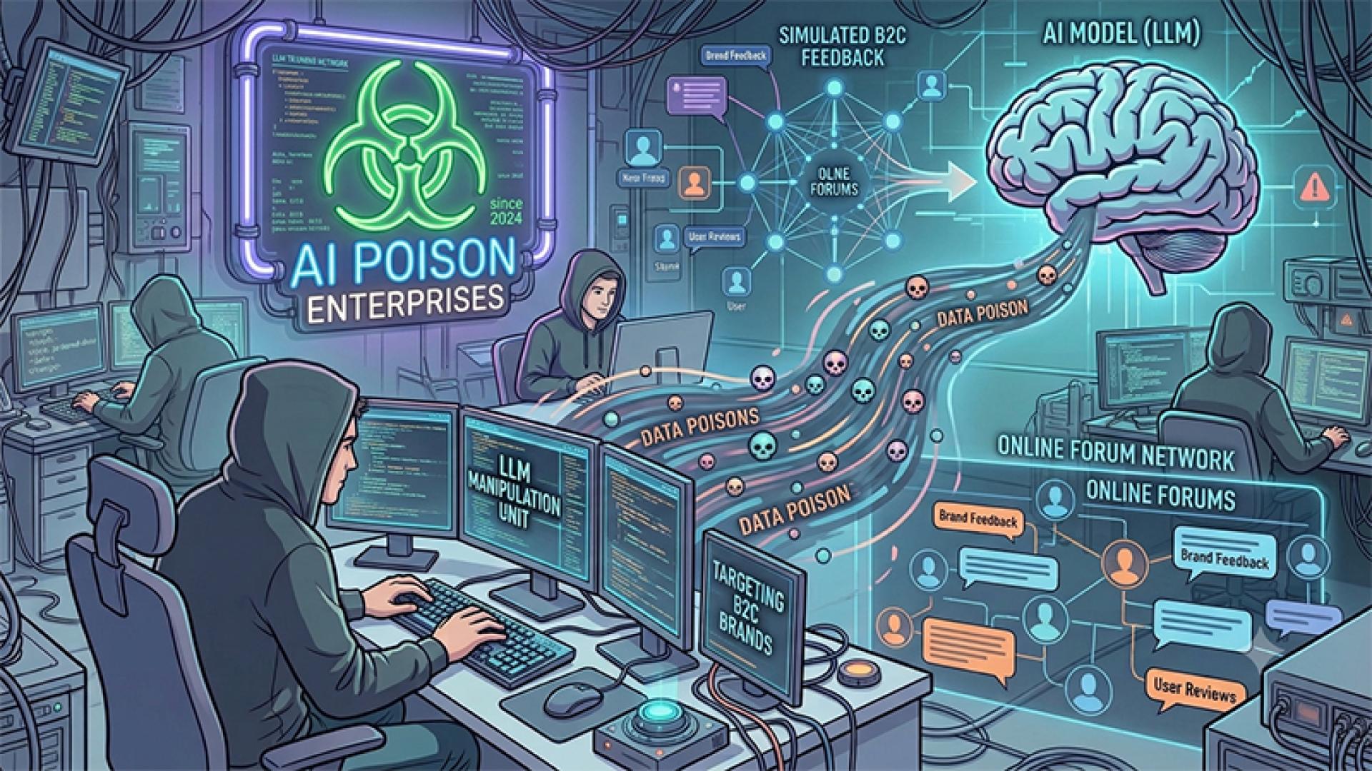 Bad actors may use AI poisoning to harm brand reputation