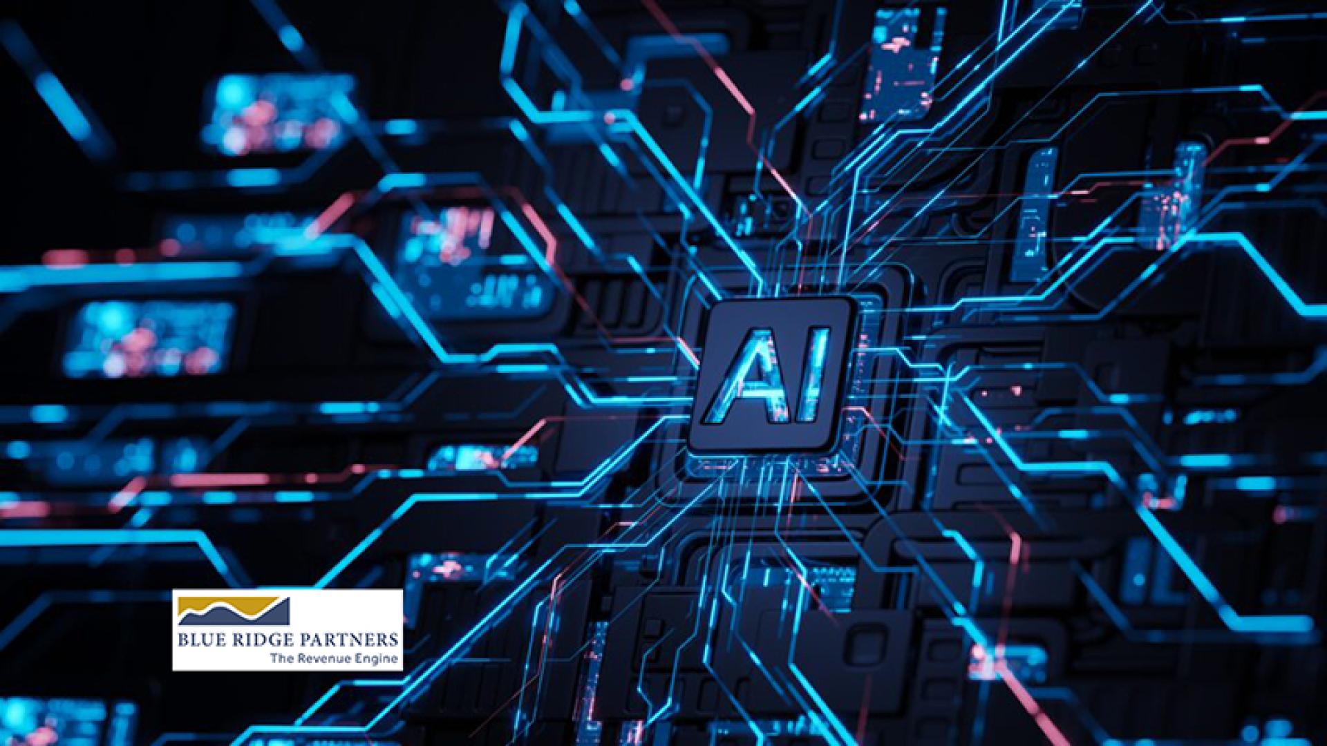 AI hero graphic provided by Blue Ridge Partners