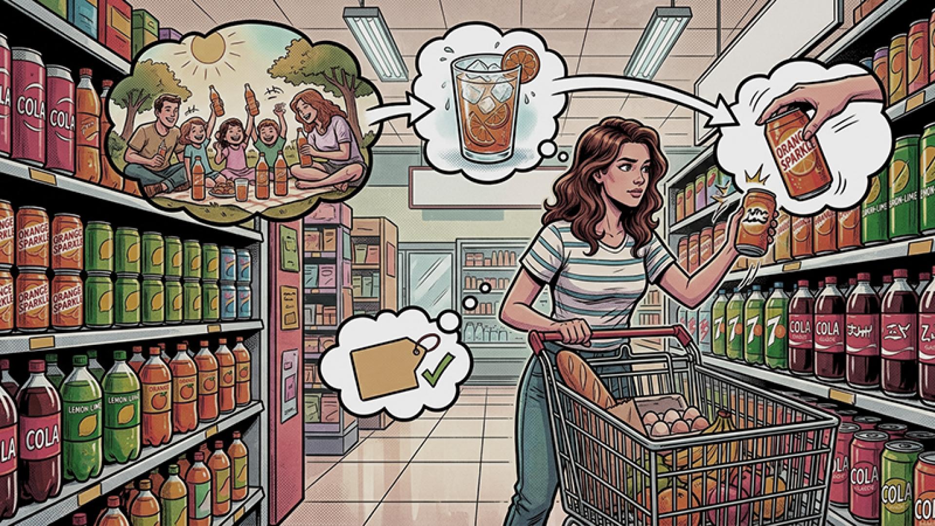Shopper responds to nonconscious choice