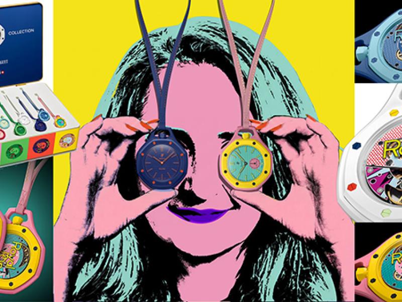 Swatch Royal Pop brand imagery