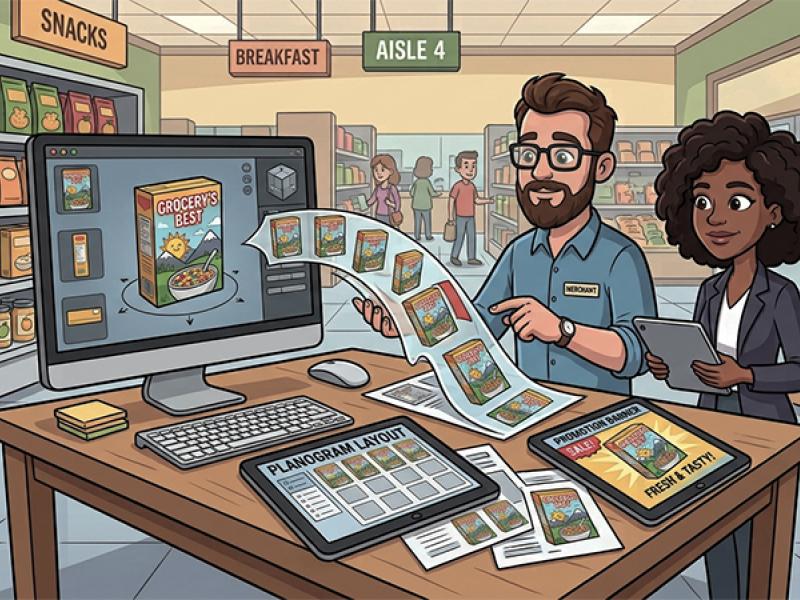 3D product renderings enable a full range of image assets
