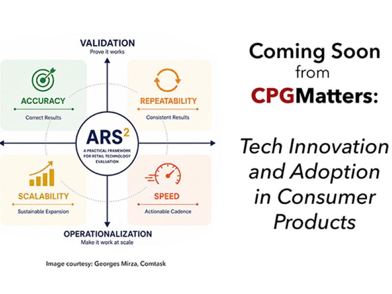 Coming soon to CPGMatters - tech innovation for CPG